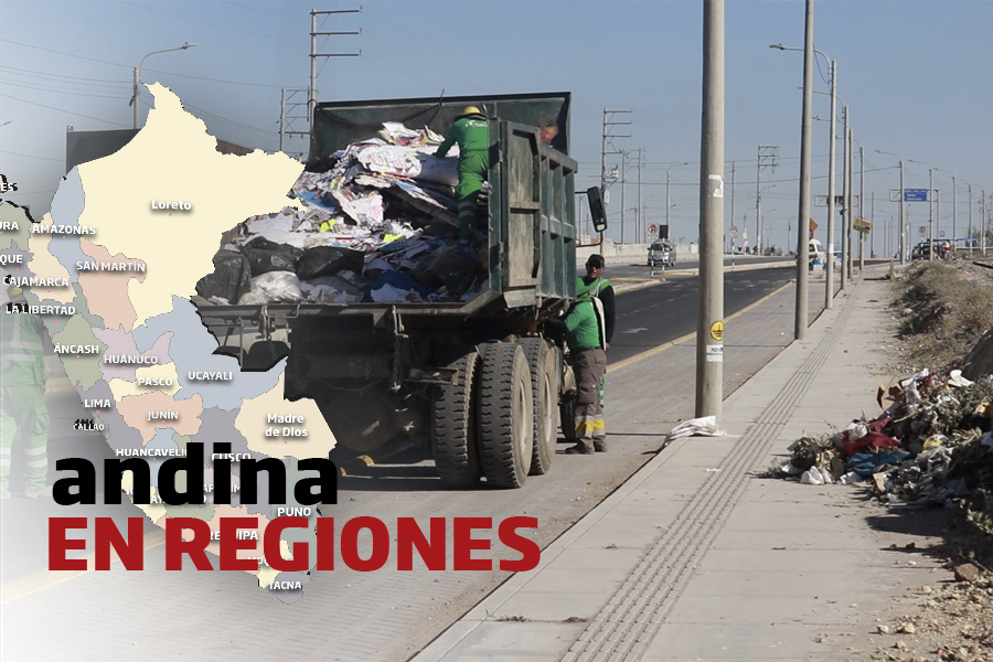 Andina en Regiones: recolectan más de 8 toneladas de basura en carretera Arequipa - La Joya
